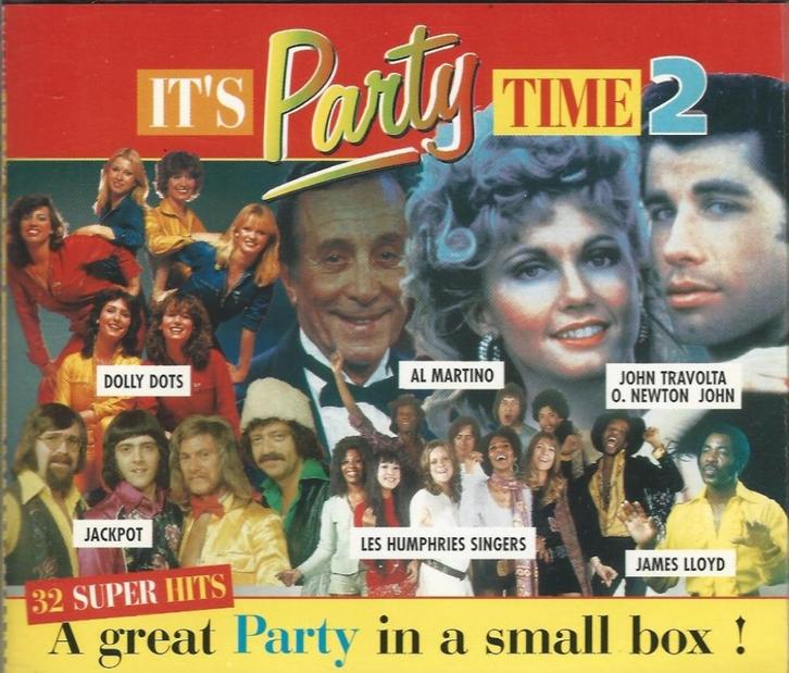 2CD-BOX * IT'S PARTY TIME - Vol. 2, Cd's en Dvd's, Cd's | Pop, Zo goed als nieuw, Ophalen of Verzenden
