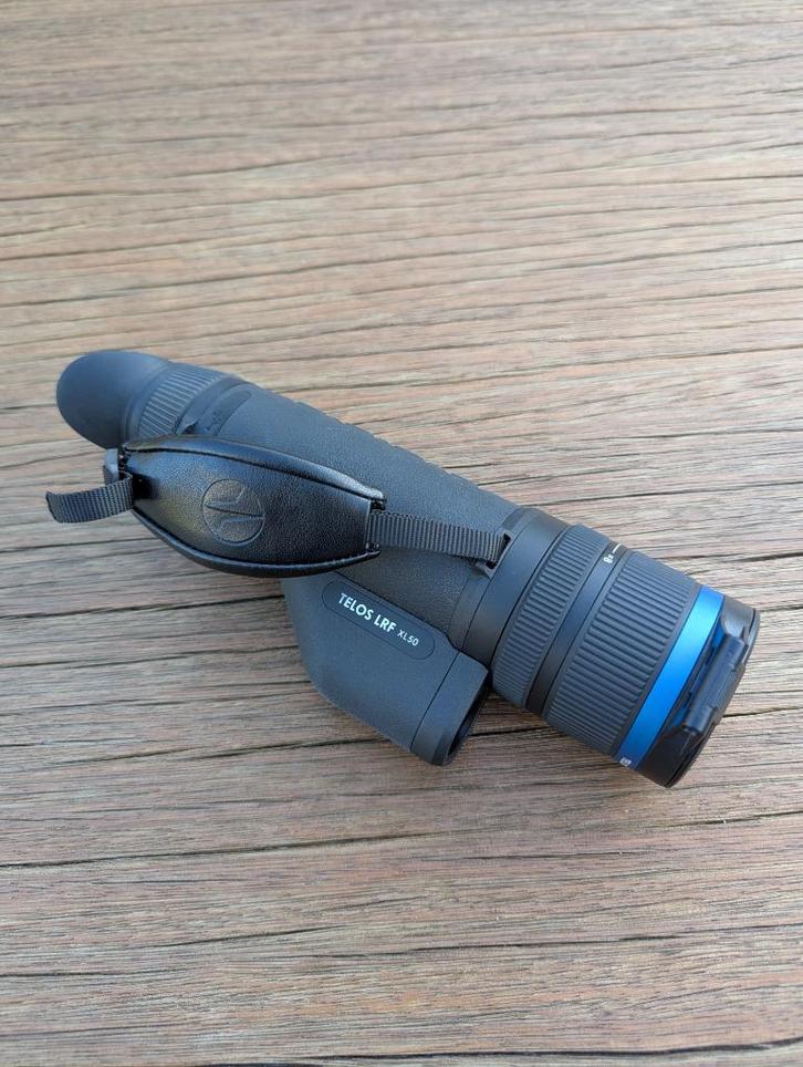 TELOS XL 50 LRF Pulsar thermische monoculair, Audio, Tv en Foto, Optische apparatuur | Verrekijkers, Zo goed als nieuw, Overige typen