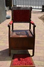 chaise de toilette ancienne en bois, Antiquités & Art, Antiquités | Meubles | Chaises & Canapés, Enlèvement