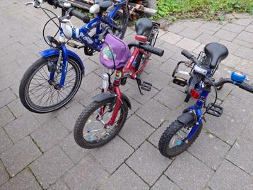 3 kinderfiets voor een opgroeiend kind beschikbaar voor biedingen