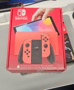 Nintendo Switch Oled Mario Picofly Edition 512 GB (gratis sp, Ophalen of Verzenden, Zo goed als nieuw