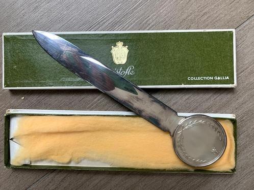Christofle Briefopener Zilver, Antiek en Kunst, Antiek | Zilver en Goud, Zilver, Ophalen of Verzenden