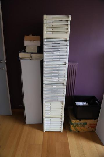accessoires de bureau, 25 à 50 cm, 5 tiroirs ou plus, Moins de 100 cm, Synthétique