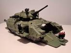 Tank met leger mannetjes en voertuigen, Ophalen of Verzenden, Zo goed als nieuw