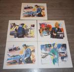lot van 5 originele sabena art litho's - 55 cm x 45 cm, Ophalen of Verzenden