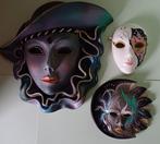 masques vénitiens décoratifs, Comme neuf, Enlèvement ou Envoi
