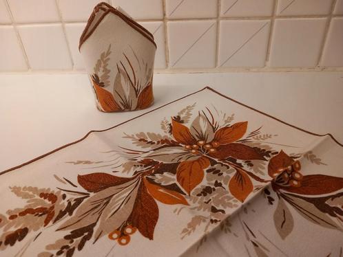 12 Nieuwe katoenen servetten 36x36 cm Landelijk, Huis en Inrichting, Tafelkleden, Zo goed als nieuw, Ophalen of Verzenden