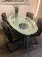 Eettafel, showtafel, design, Huis en Inrichting, Ophalen, Design, 50 tot 100 cm, Ovaal