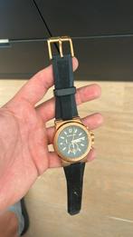 Michael kors herenhorloge goud zwart design, Handtassen en Accessoires, Horloges | Heren, Ophalen, Zo goed als nieuw, Goud
