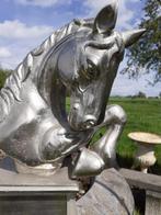 SUPERBE BUSTE DE CHEVAL EN FONTE D'ALUMINIUM, Enlèvement ou Envoi, Neuf