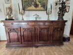 Dressoir in eik, Ophalen, Gebruikt, 200 cm of meer, Met deur(en)