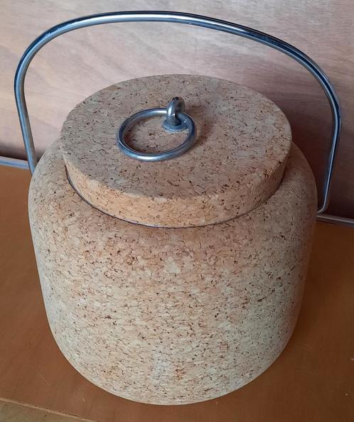 Vintage kurken ijsemmer BODA NOVA uit de jaren 1970, Antiek en Kunst, Antiek | Keukengerei, Ophalen