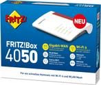 AVM Fritz! Box 4050 WiFi 6-mesh-router AX NAS Dect VPN, Ophalen of Verzenden, Zo goed als nieuw, Router, FritzBox