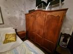 Kleerkast, 2 nachttafels, commode en bergkastje, Antiek en Kunst, Ophalen