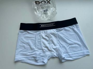 Boxer en maille microfibre Box, Envoi, Blanc, Box, Boxer