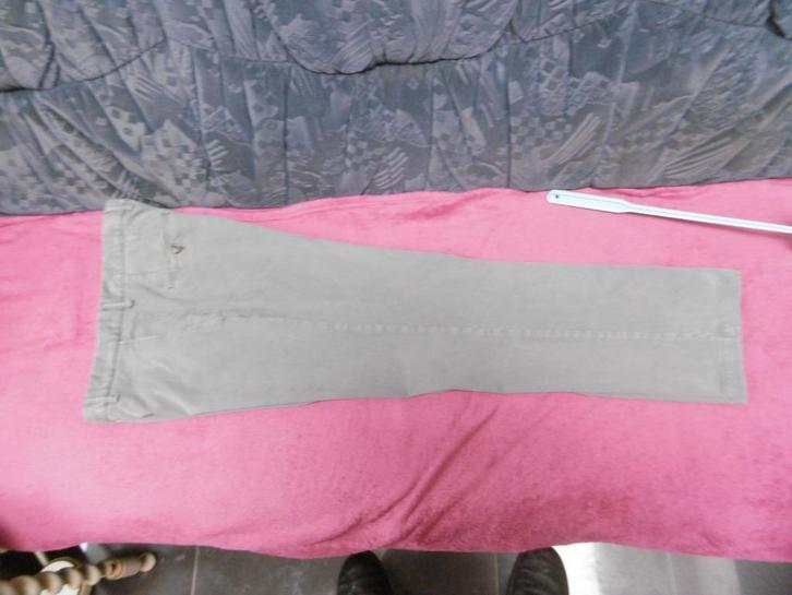 kledij mannen broek lang grijs 52 boggi italy, Kleding | Heren, Broeken en Pantalons, Zo goed als nieuw, Maat 52/54 (L), Grijs