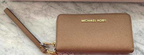 Michael Kors portemonnee nieuw!, Handtassen en Accessoires, Portemonnees, Nieuw, Overige merken, Beige, Leder, Ophalen