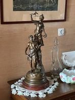 Bronzen beeld, Ophalen