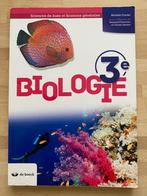 Livre scolaire , Biologie 3eme, Comme neuf, Secondaire, Biologie, De Boeck