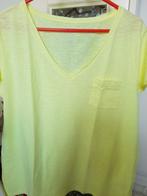 Primark, t SHIRT, jaune fluo, taille L, Kleding | Dames, T-shirts, Ophalen, Zo goed als nieuw, Geel