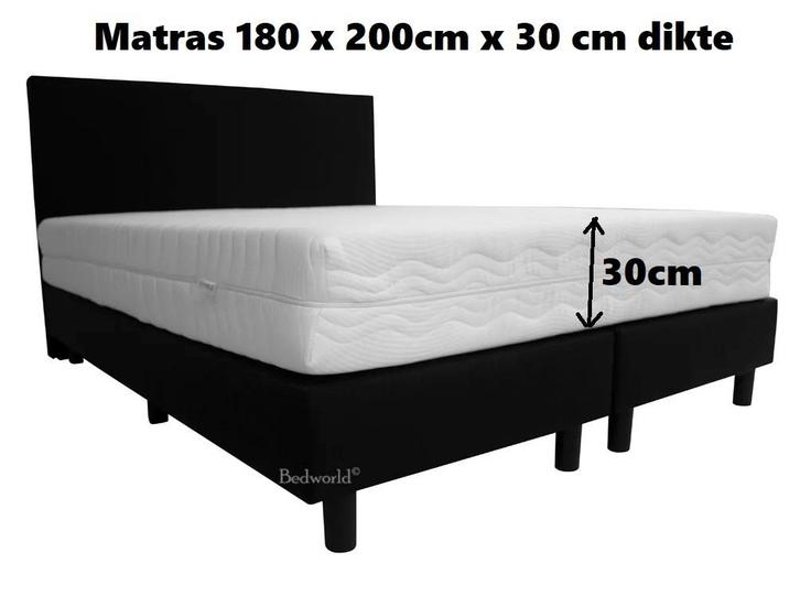 O6I Matrassen NIEUW 180x 200cm x 30cm dikte +Levering, Maison & Meubles, Chambre à coucher | Matelas & Sommiers, Neuf, Matelas