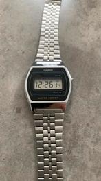 Casio Vintage model B612W 695 module, Handtassen en Accessoires, Horloges | Dames, Overige merken, Staal, Gebruikt, Staal
