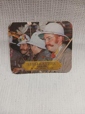 Sous-verres à bière Alost General/Carnaval, parfois recto ve, Enlèvement ou Envoi, Utilisé, Sous-bock