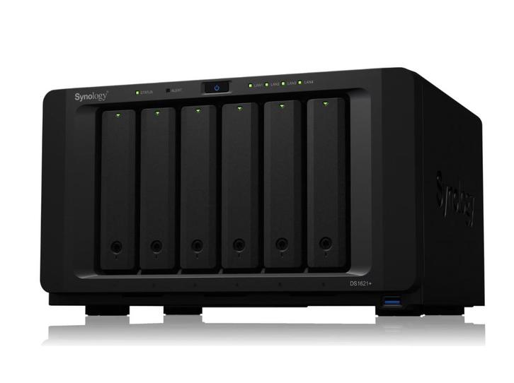 Synology DS1621+ NAS systeem met 4 seagate Ironwolf schijven, Informatique & Logiciels, NAS, Comme neuf, Enlèvement