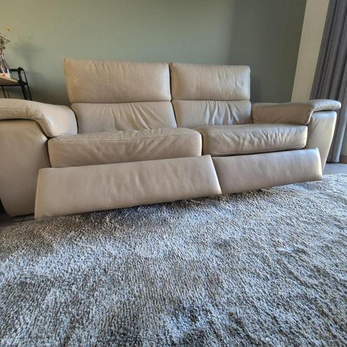 2-zit relax en 3-zit, Huis en Inrichting, Zetels | Zetels, Gebruikt, Rechte bank, Tweepersoons, 200 tot 250 cm, 75 tot 100 cm
