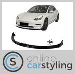 Voorbumper diffuser Tesla Model 3 Performance style Glossy b, Nieuw, Ophalen of Verzenden, Bumper, Voor