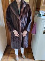 Echte bontjas voor dames L, Kleding | Dames, Jassen | Winter, Ophalen of Verzenden, Gedragen, Bruin
