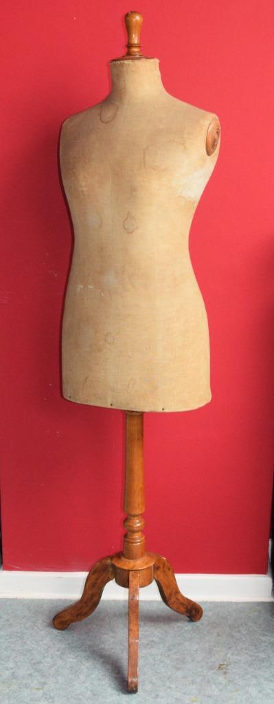 antiek naaisters paspop 1930 rommelmarkt vintage, Antiek en Kunst, Curiosa en Brocante, Ophalen