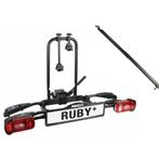 Utilisateur Pro Ruby+ Incl. Rampe - Porte-vélos - 2 vélos, Autos : Divers, Porte-vélos, Enlèvement ou Envoi, Pneus larges, 2 vélos