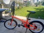 Vélo pliant Oxylane 500 orange, Comme neuf, Enlèvement, Vitesses