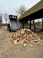 Droog haardhout €135 per kuub., Tuin en Terras, 6 m³ of meer, Ophalen, Eikenhout, Blokken