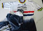 Astana Mark Cavendish set met truien en korte broeken, Fietsen en Brommers, Ophalen of Verzenden, Zo goed als nieuw, L, Handschoenen
