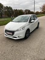 PEUGEOT 208 2012 1.2 BENZINE VEEL OPTIES MET VERKOOP KEURING, Auto's, Voorwielaandrijving, Euro 5, Wit, Bedrijf