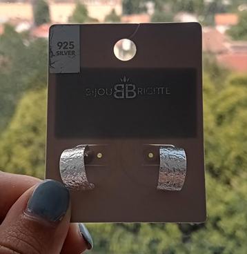 Boucles d'oreilles en argent, Enlèvement ou Envoi