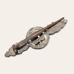 Frontflügspange für Kampfflieger allemand WW2, argent modifi, Collections, Envoi, Armée de l'air, Ruban, Médaille ou Ailes