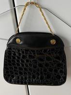 Sac de soirée vintage, Handtassen en Accessoires, Tassen | Damestassen, Ophalen, Zo goed als nieuw, Zwart, Avondtasje