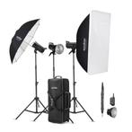 Godox Studio Kit E300-D, Ophalen, Zo goed als nieuw, Lamp of Flitsset