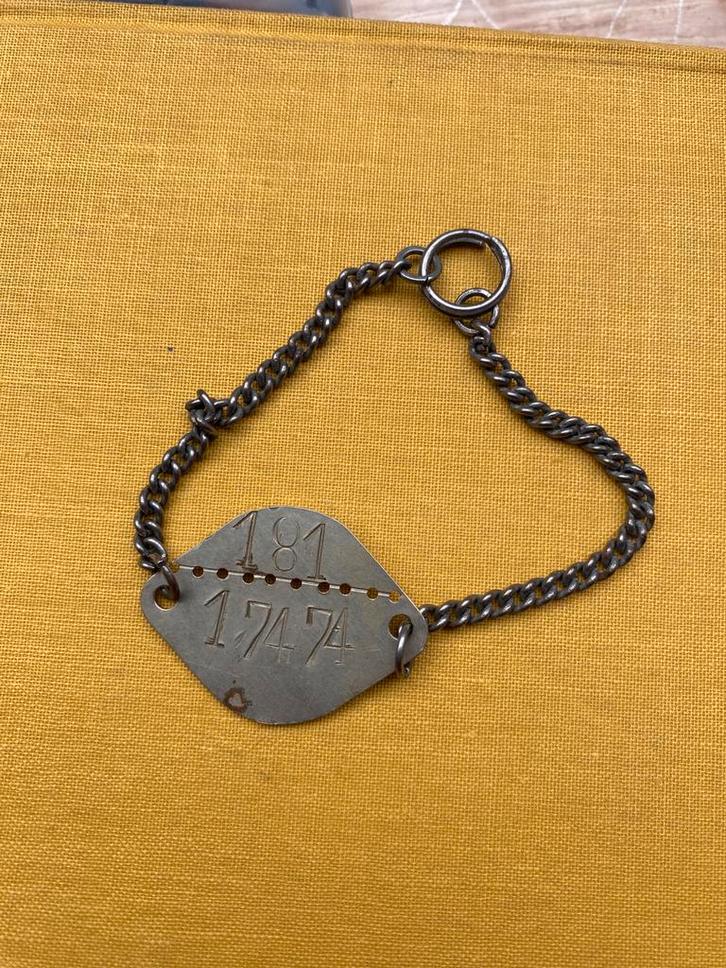 Ketting, Verzamelen, Militaria | Algemeen, Ophalen of Verzenden