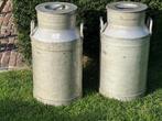 2 melkkannen voor tuindecoratie, Tuin en Terras, Ophalen, Gebruikt