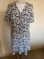 Jurk kleedje Caroline Biss 38 zwart wit kreukloos stofje, Ophalen of Verzenden
