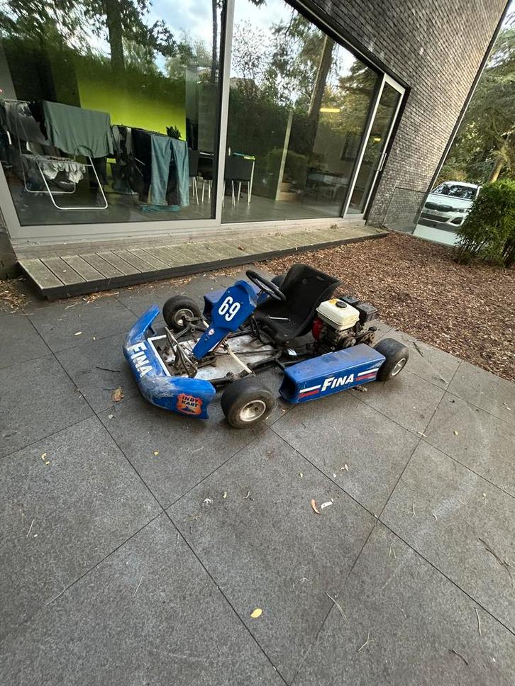 stevige kart met betrouwbare Honda GX200 4-takt motor., Sport en Fitness, Karting, Gebruikt, Kart, Ophalen