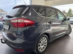 Ford C-MAX 1.6 TDCI 115 CHTITANIUM CUIR GPS GAR 12M, Auto's, Gebruikt, Zwart, 4 cilinders, 116 pk