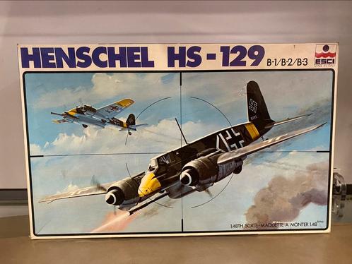 Henschel HS-129, Hobby & Loisirs créatifs, Modélisme | Avions & Hélicoptères, Utilisé, Avion, Plus grand que 1:72, Autres marques