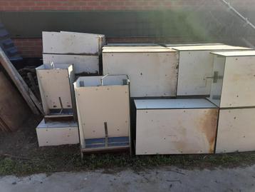 Voederbak varkens ventilatie en silo