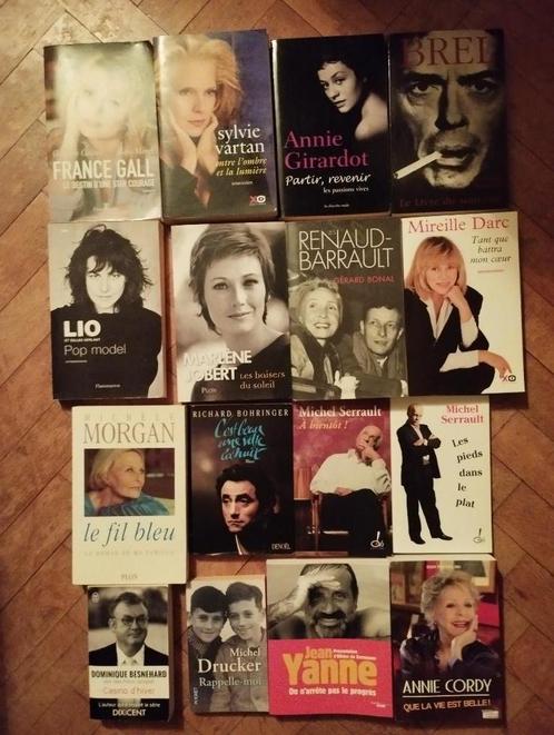 Biographies d'artistes , chanteurs , acteurs, Boeken, Biografieën, Ophalen of Verzenden