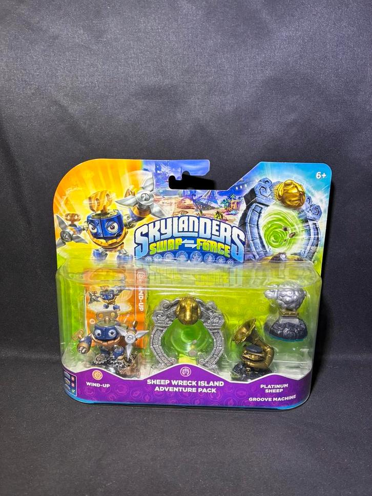Skylanders Swap Force Sheep Wreck Island Adventure pack, Games en Spelcomputers, Games | Overige, Zo goed als nieuw, Ophalen of Verzenden